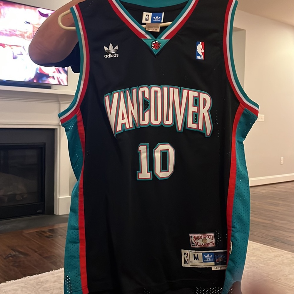 Men's Vancouver Basketball Jersey Bibby 10